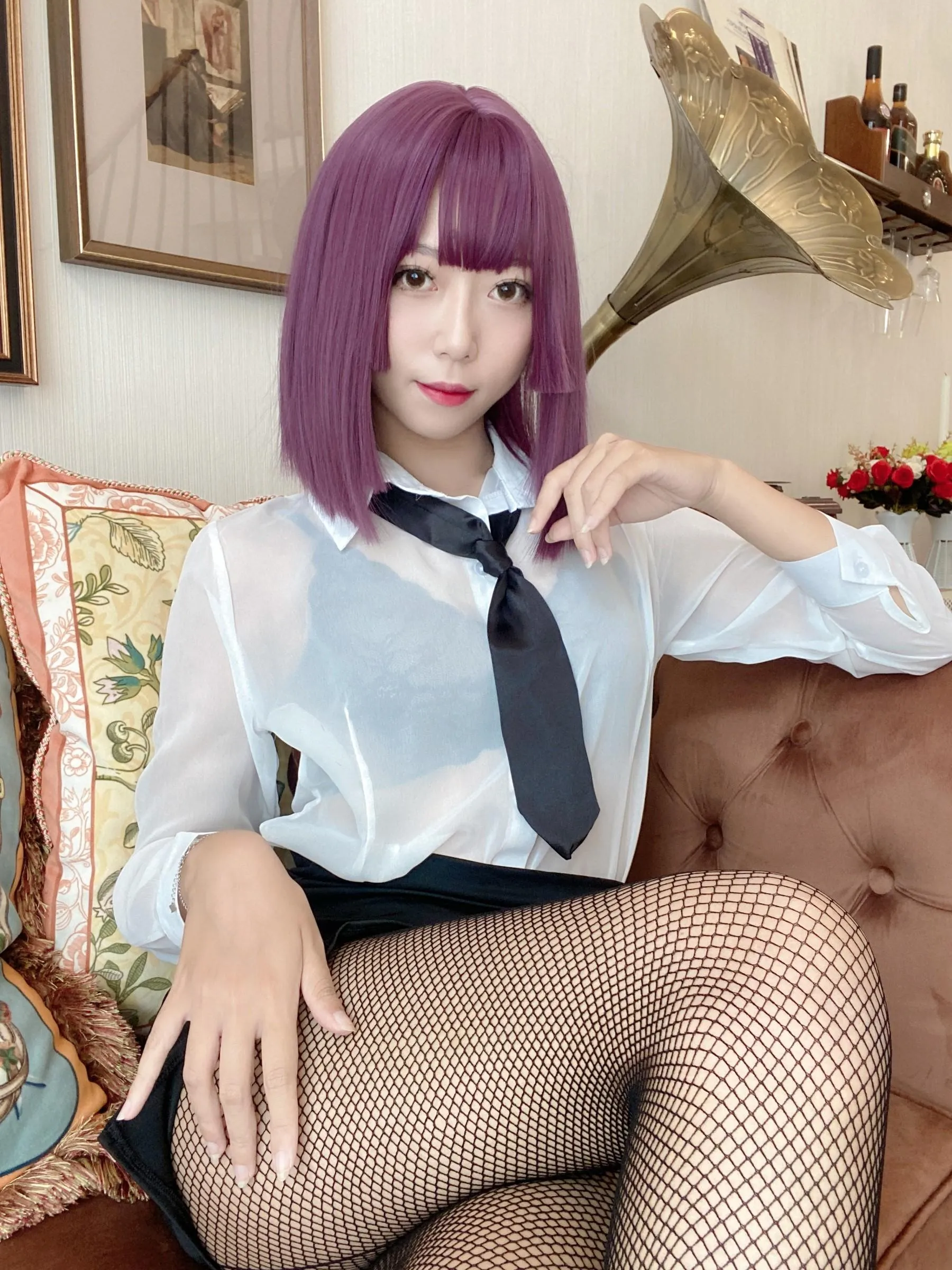 Money冷冷 – NO.36 OL网网制服 [82P]插图2